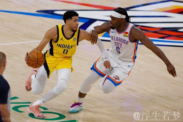 步行者对决雷霆 哈利伯顿高光时刻（6月14日总决赛）